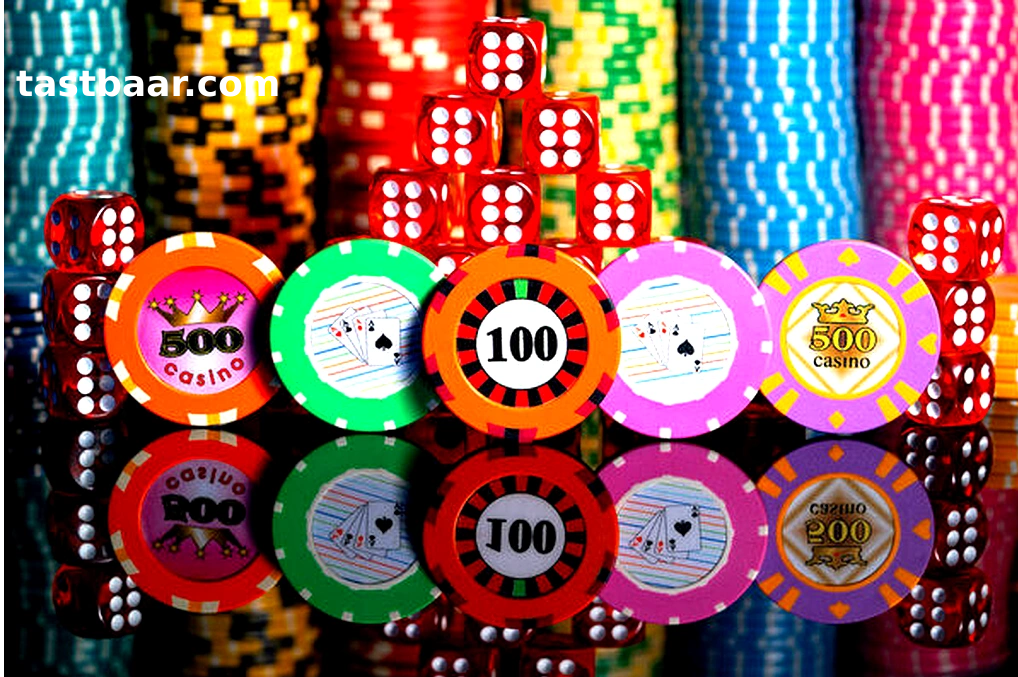 Trò chơi baccarat tại một sòng bạc.